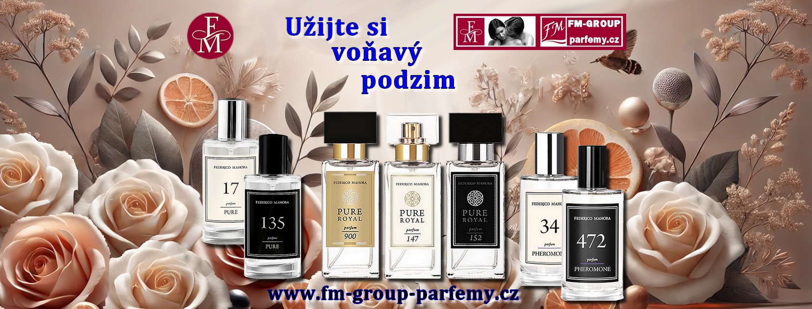 Užijte si voňavý podzim s FM Group parfémy